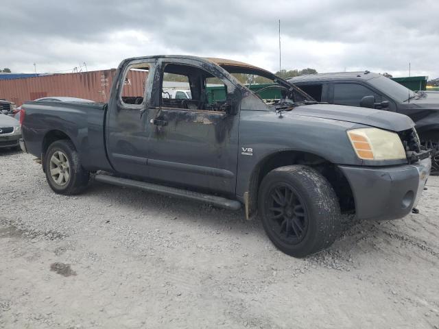 1N6AA06B94N511822 - 2004 NISSAN TITAN XE GRAY photo 4