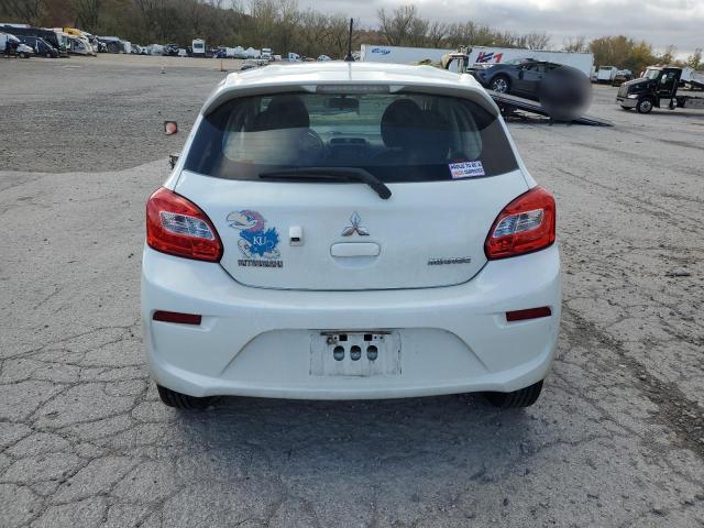 ML32A3HJ0KH013178 - 2019 MITSUBISHI MIRAGE ES WHITE photo 6