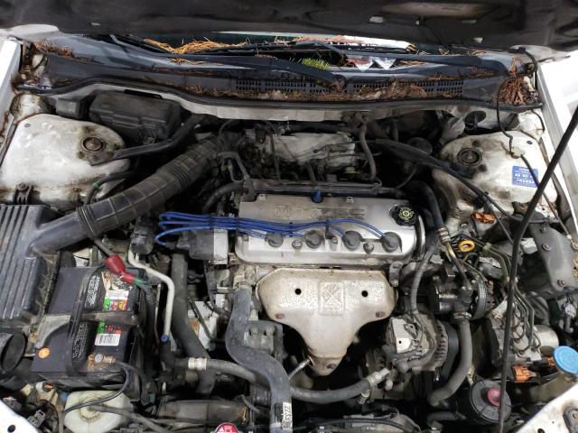 1HGCG55661A058694 - 2001 HONDA ACCORD EX WHITE photo 11