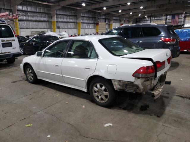 1HGCG55661A058694 - 2001 HONDA ACCORD EX WHITE photo 2