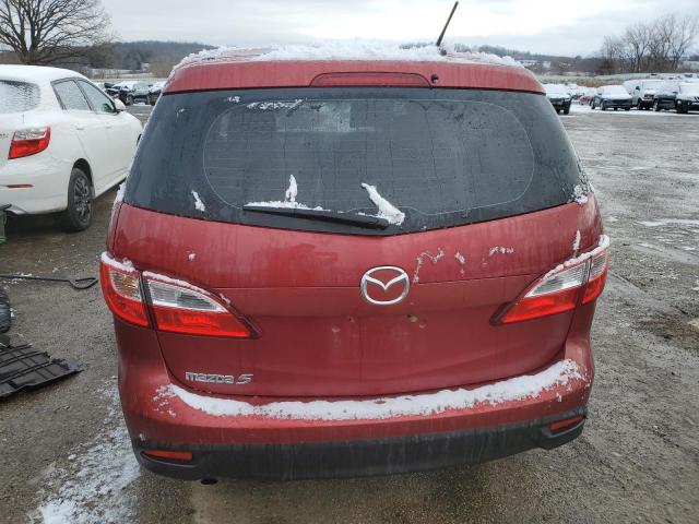 JM1CW2BL6F0186358 - 2015 MAZDA 5 SPORT RED photo 6