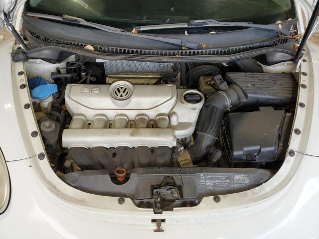 3VWPW3AG0AM008802 - 2010 VOLKSWAGEN NEW BEETLE WHITE photo 11