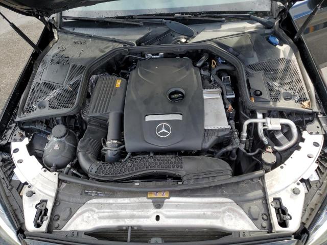 55SWF4JB8JU278386 - 2018 MERCEDES-BENZ C 300 BLACK photo 11