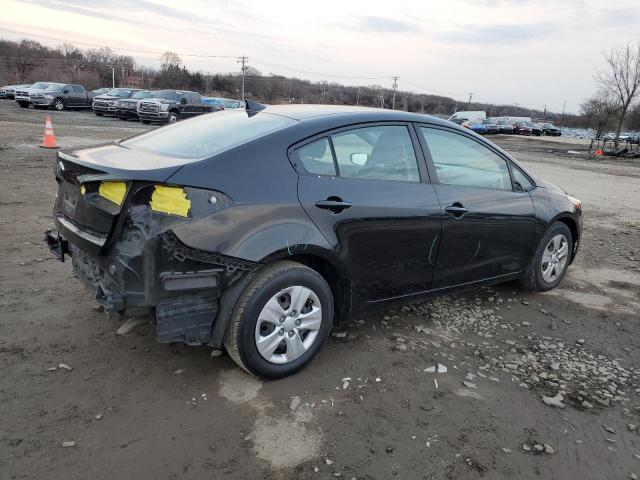 3KPFK4A77JE271315 - 2018 KIA FORTE LX BLACK photo 3