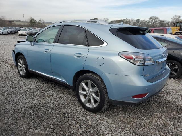 2T2ZK1BA1CC068729 - 2012 LEXUS RX 350 BLUE photo 2