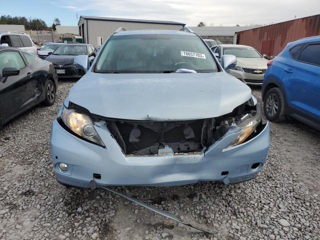 2T2ZK1BA1CC068729 - 2012 LEXUS RX 350 BLUE photo 5