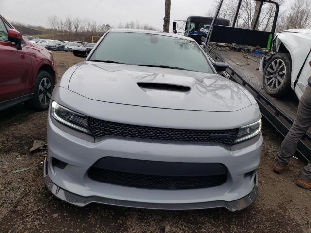 2C3CDXCT7MH557493 - 2021 DODGE CHARGER R/T GRAY photo 5