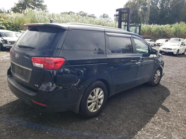 KNDMB5C11G6209204 - 2016 KIA SEDONA LX BLACK photo 3