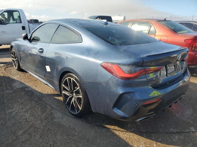 WBA13AR08MCF85208 - 2021 BMW M440XI BLUE photo 2