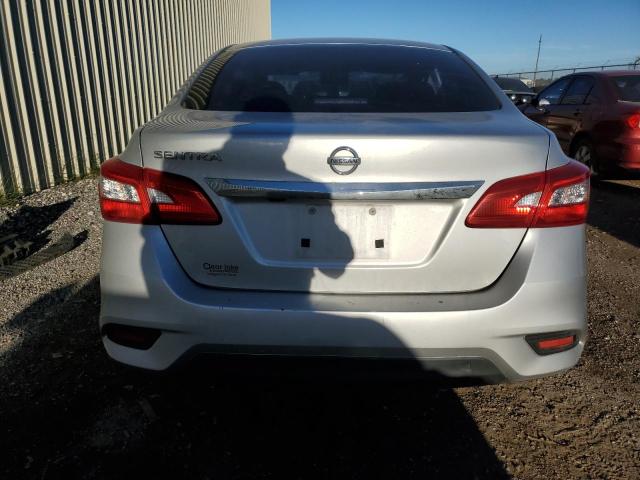 3N1AB7AP5KY207899 - 2019 NISSAN SENTRA S SILVER photo 6