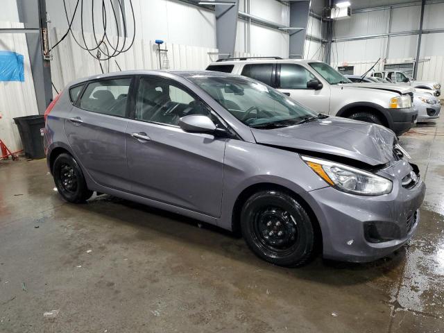 KMHCT5AE8FU204750 - 2015 HYUNDAI ACCENT GS GRAY photo 4