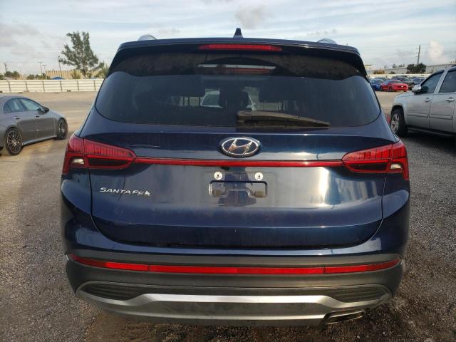 5NMS34AJ5MH323349 - 2021 HYUNDAI SANTA FE SEL BLUE photo 6