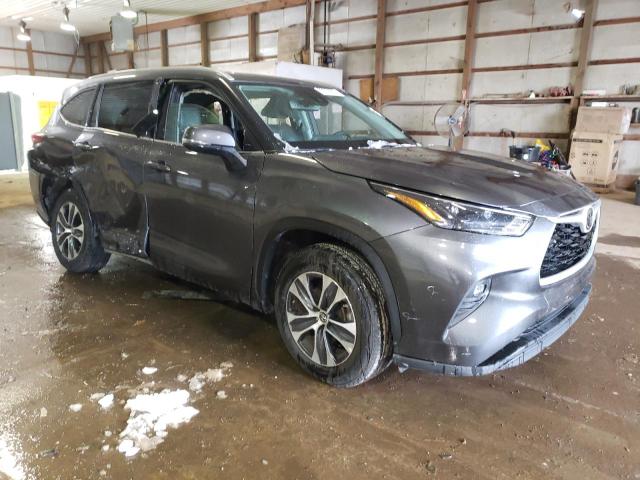 5TDGZRAHXNS120146 - 2022 TOYOTA HIGHLANDER XLE Boz foto 4