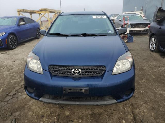 2T1KR32E17C636032 - 2007 TOYOTA COROLLA MA XR BLUE photo 5