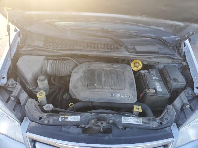 2C4RC1CG7GR284689 - 2016 CHRYSLER TOWN & COU TOURING L SILVER photo 12