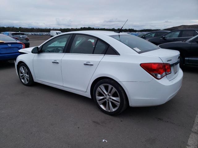 1G1PG5SB9D7272879 - 2013 CHEVROLET CRUZE LTZ WHITE photo 2