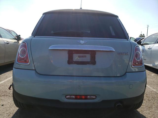 WMWSU3C59CT542655 - 2012 MINI COOPER TURQUOISE photo 6