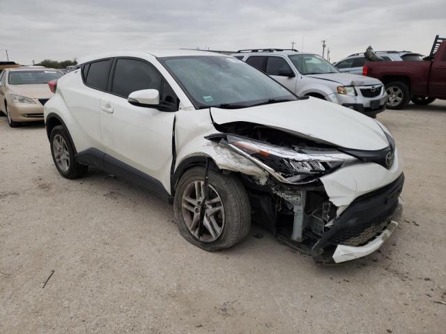 JTNKHMBX0M1109914 - 2021 TOYOTA C-HR XLE WHITE photo 4