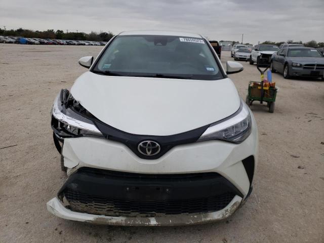 JTNKHMBX0M1109914 - 2021 TOYOTA C-HR XLE WHITE photo 5