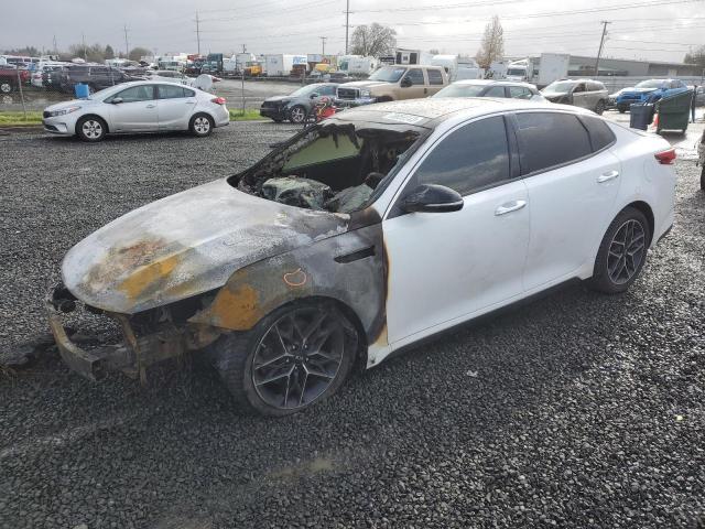 5XXGW4L22LG399367 - 2020 KIA OPTIMA SX WHITE photo 1