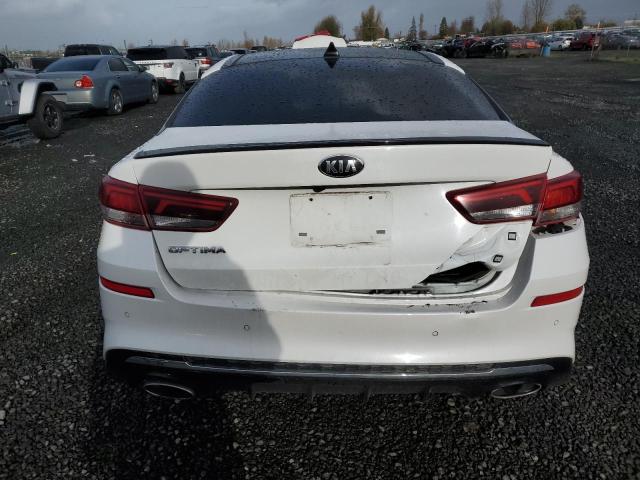 5XXGW4L22LG399367 - 2020 KIA OPTIMA SX WHITE photo 6