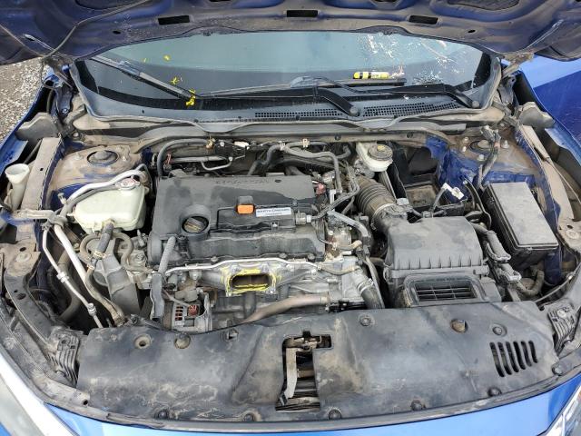 2HGFC2F70JH523549 - 2018 HONDA CIVIC EX BLUE photo 11