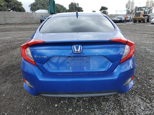 2HGFC2F70JH523549 - 2018 HONDA CIVIC EX BLUE photo 6