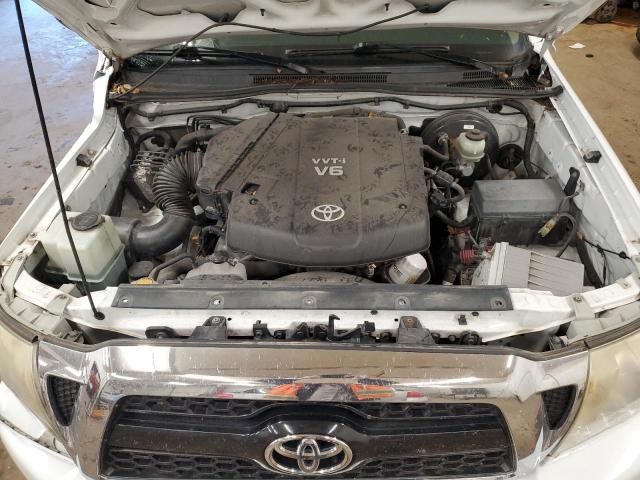5TFTU4GNXBX011351 - 2011 TOYOTA TACOMA PRERUNNER ACCESS CAB WHITE photo 11
