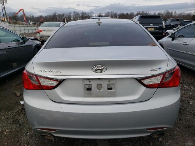 5NPEC4AB4DH680305 - 2013 HYUNDAI SONATA SE SILVER photo 6