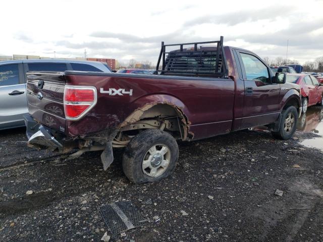 1FTPF14839KB75945 - 2009 FORD F150 MAROON photo 3