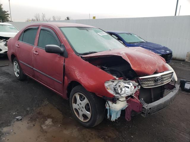 2T1BR32E58C882843 - 2008 TOYOTA COROLLA CE RED photo 4