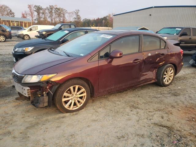 2012 HONDA CIVIC EXL, 