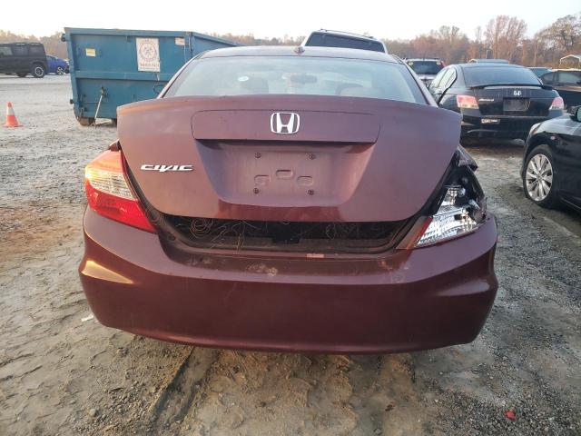 19XFB2F9XCE073247 - 2012 HONDA CIVIC EXL 栗色 照片 6