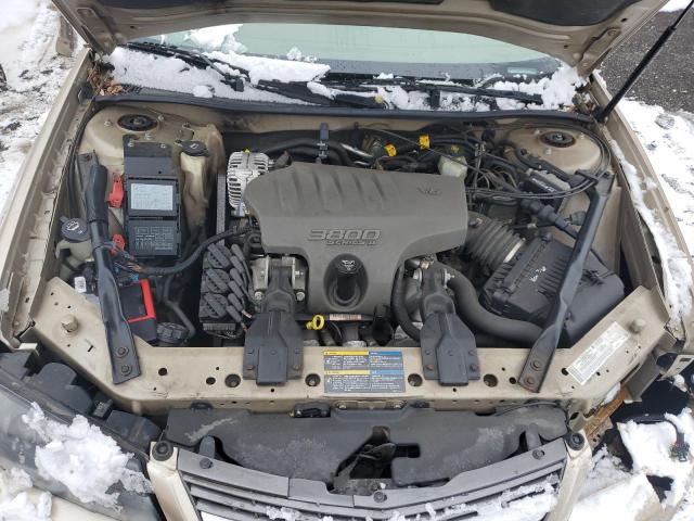 2G1WH52K759314863 - 2005 CHEVROLET IMPALA LS GOLD photo 11