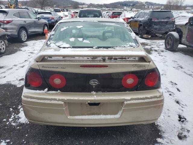 2G1WH52K759314863 - 2005 CHEVROLET IMPALA LS GOLD photo 6