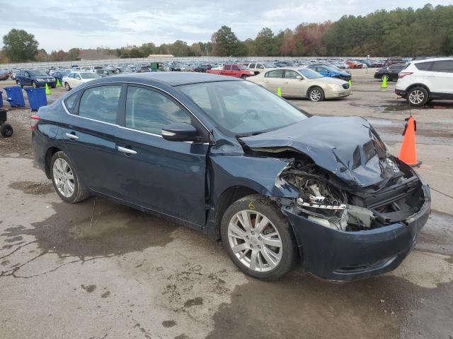 3N1AB7AP5DL683375 - 2013 NISSAN SENTRA S BLUE photo 4