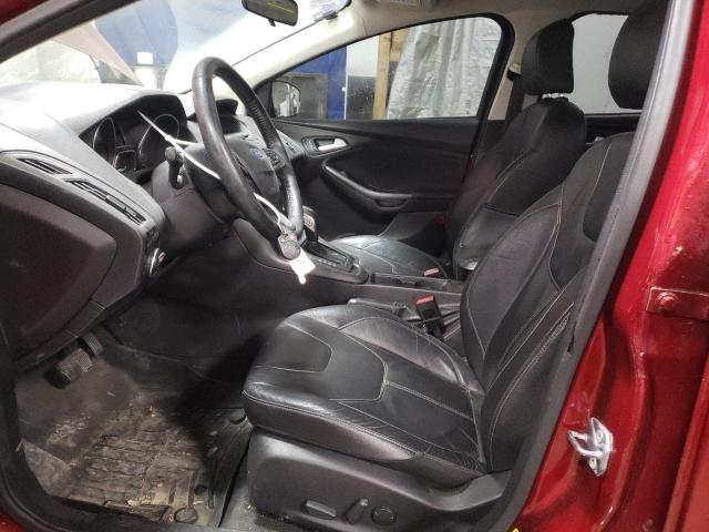 1FADP3F23GL394017 - 2016 FORD FOCUS SE RED photo 7