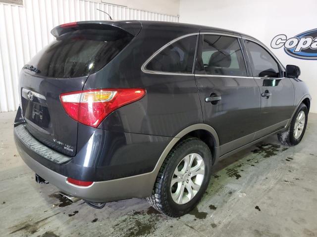 KM8NU73C68U061538 - 2008 HYUNDAI VERACRUZ GLS BLACK photo 3