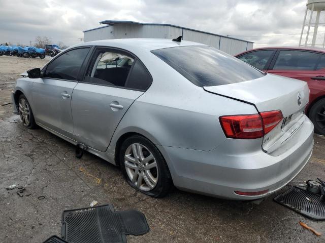 3VW2K7AJ9FM255347 - 2015 VOLKSWAGEN JETTA BASE SILVER photo 2