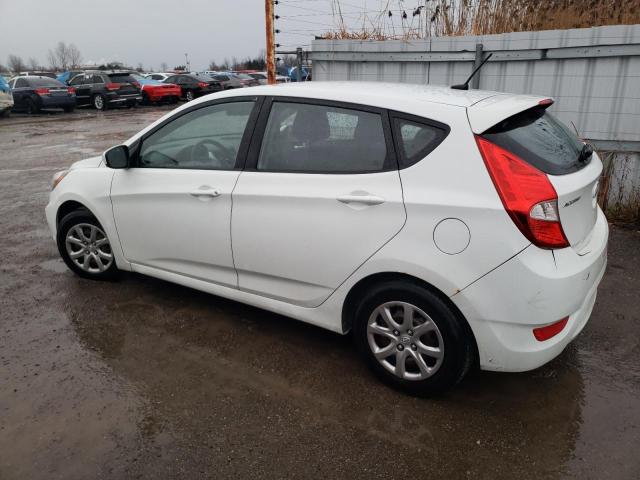 KMHCT5AE5DU122522 - 2013 HYUNDAI ACCENT GLS WHITE photo 2