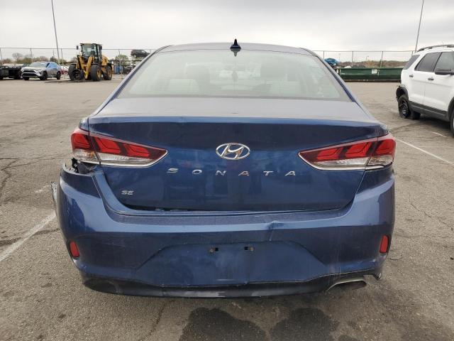 5NPE24AF6KH789643 - 2019 HYUNDAI SONATA SE BLUE photo 6