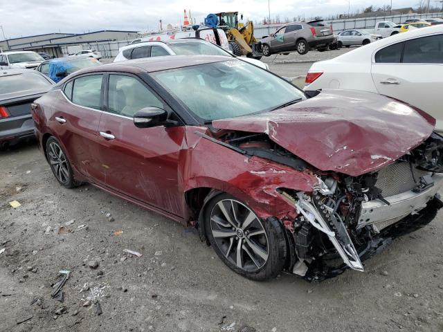 1N4AA6AVXKC380454 - 2019 NISSAN MAXIMA S RED photo 4