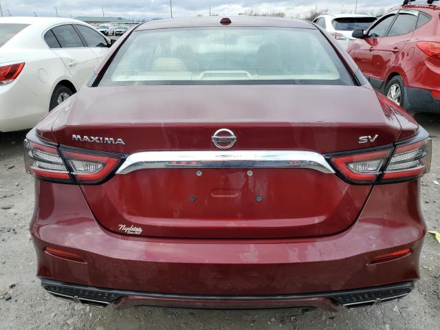 1N4AA6AVXKC380454 - 2019 NISSAN MAXIMA S RED photo 6