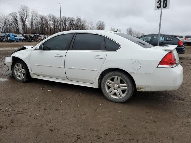 2G1WG5EK7B1313687 - 2011 CHEVROLET IMPALA LT WHITE photo 2