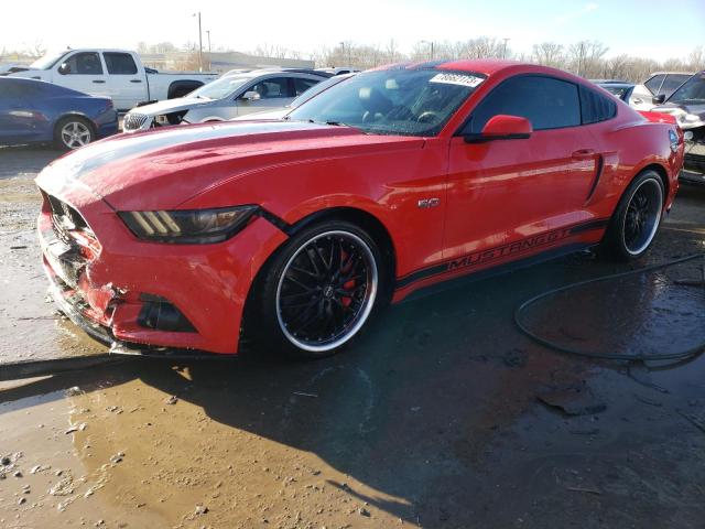 1FA6P8CF6F5354482 - 2015 FORD MUSTANG GT RED photo 1