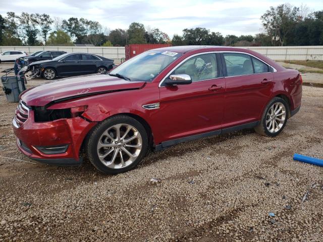 1FAHP2F87EG102570 - 2014 FORD TAURUS LIMITED RED photo 1