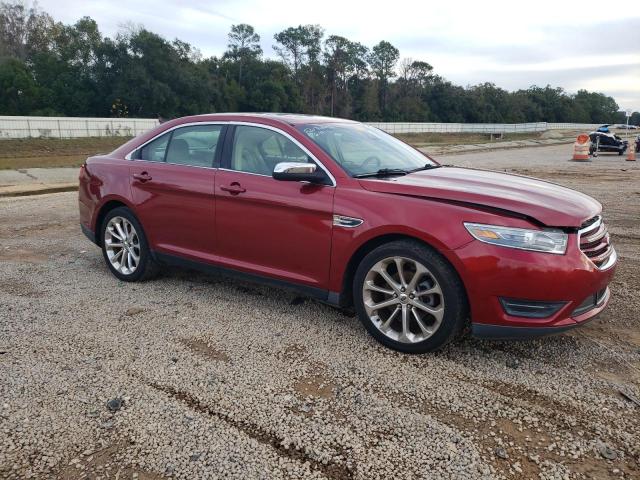 1FAHP2F87EG102570 - 2014 FORD TAURUS LIMITED RED photo 4