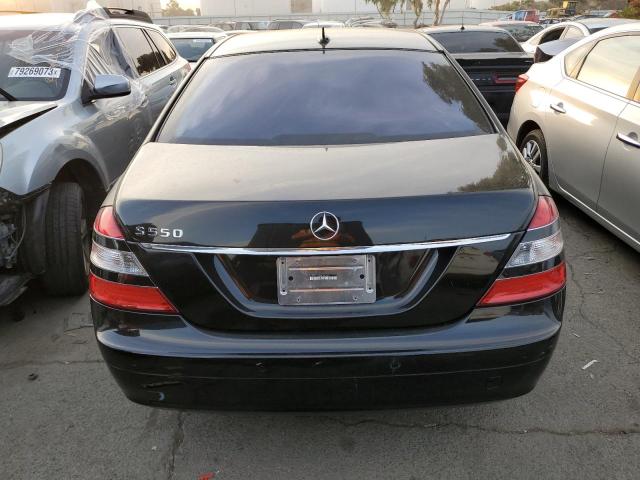 WDDNG71X08A155195 - 2008 MERCEDES-BENZ S 550 BLACK photo 6