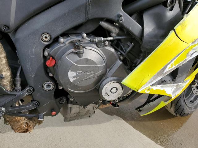 JH2PC40057M003435 - 2007 HONDA CBR600 RR YELLOW photo 7