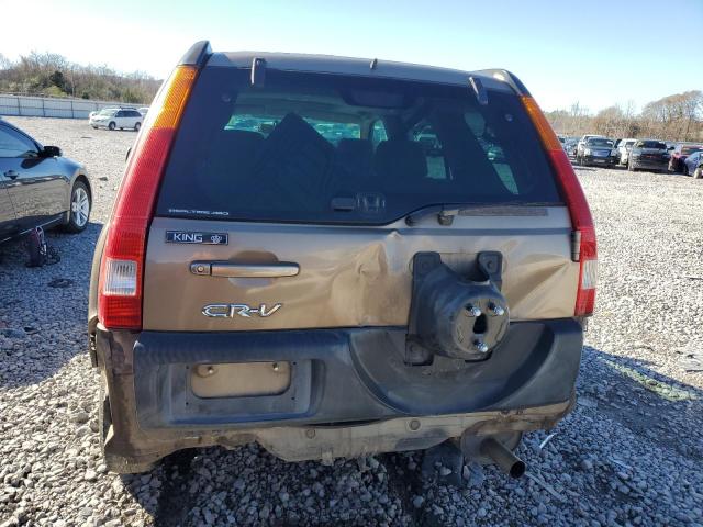 SHSRD78814U222643 - 2004 HONDA CR-V EX BROWN photo 6